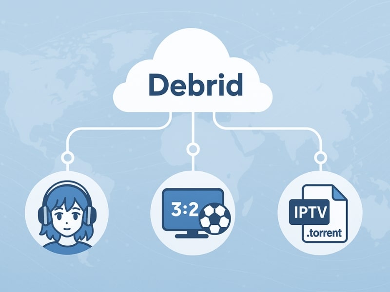 debrid download & streaming