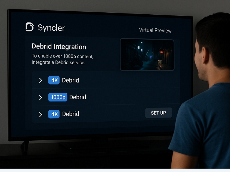Syncler on TV