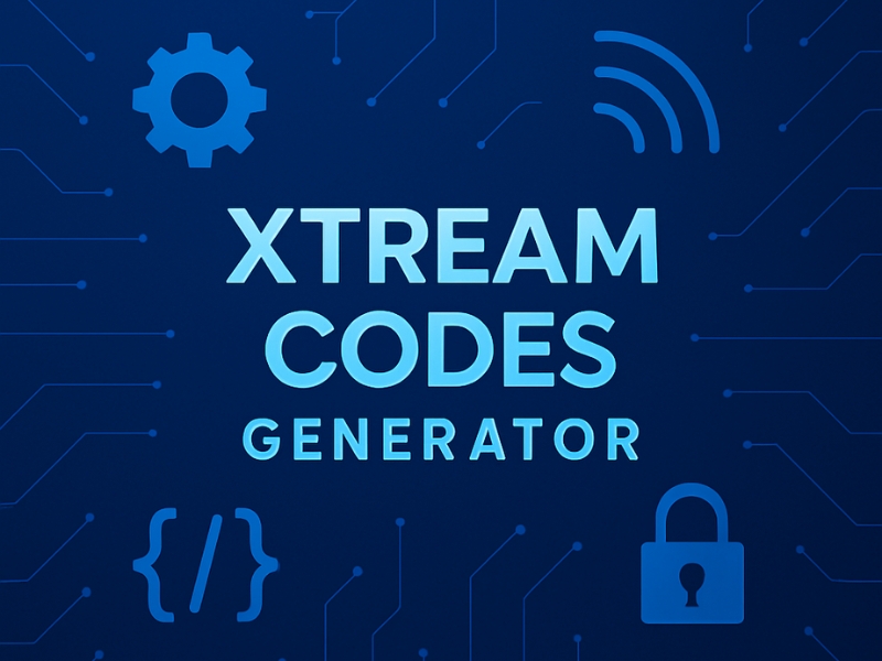Xtream Codes Generator – Unlock IPTV Access promotional thumbnail