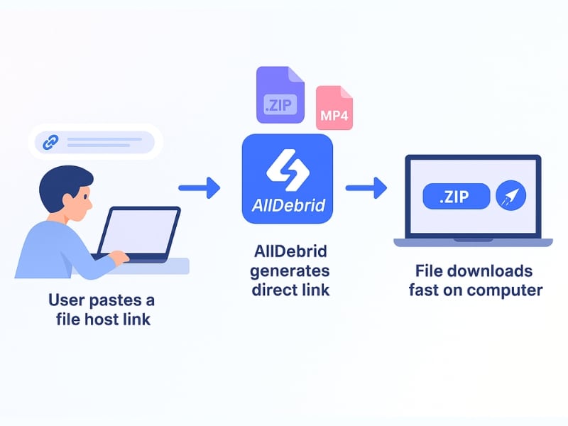 Downloading files with Alldebrid