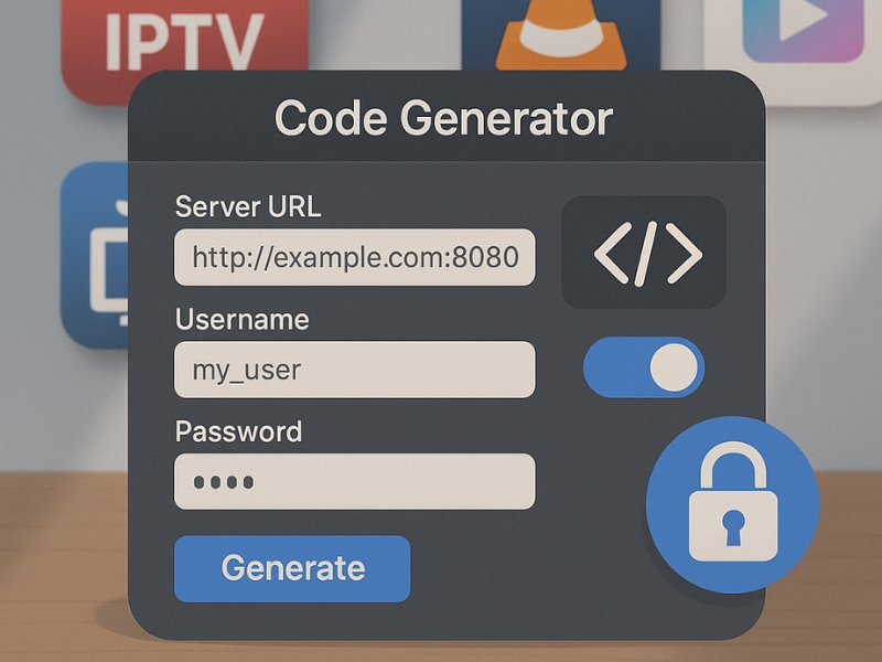 How Xtream IPTV code generators help users access IPTV content